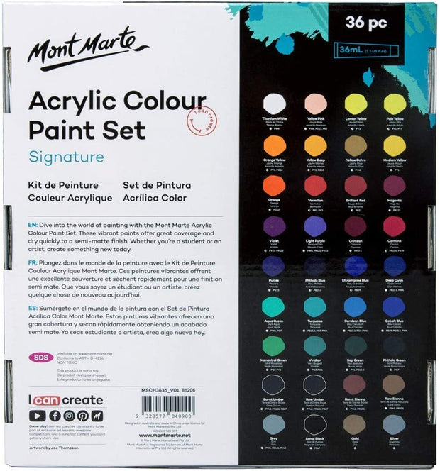 Premium Acrylfarben Set