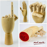 Gliederhand - 25,4cm hohe linke Hand