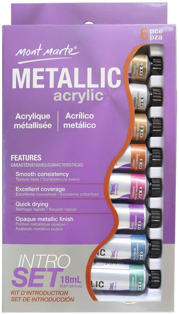 Metallic Acrylfarben